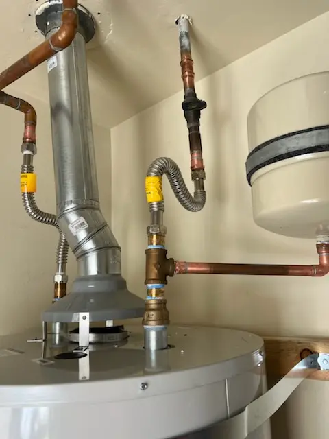 Water heater installation and plumbing repair in North Ranch